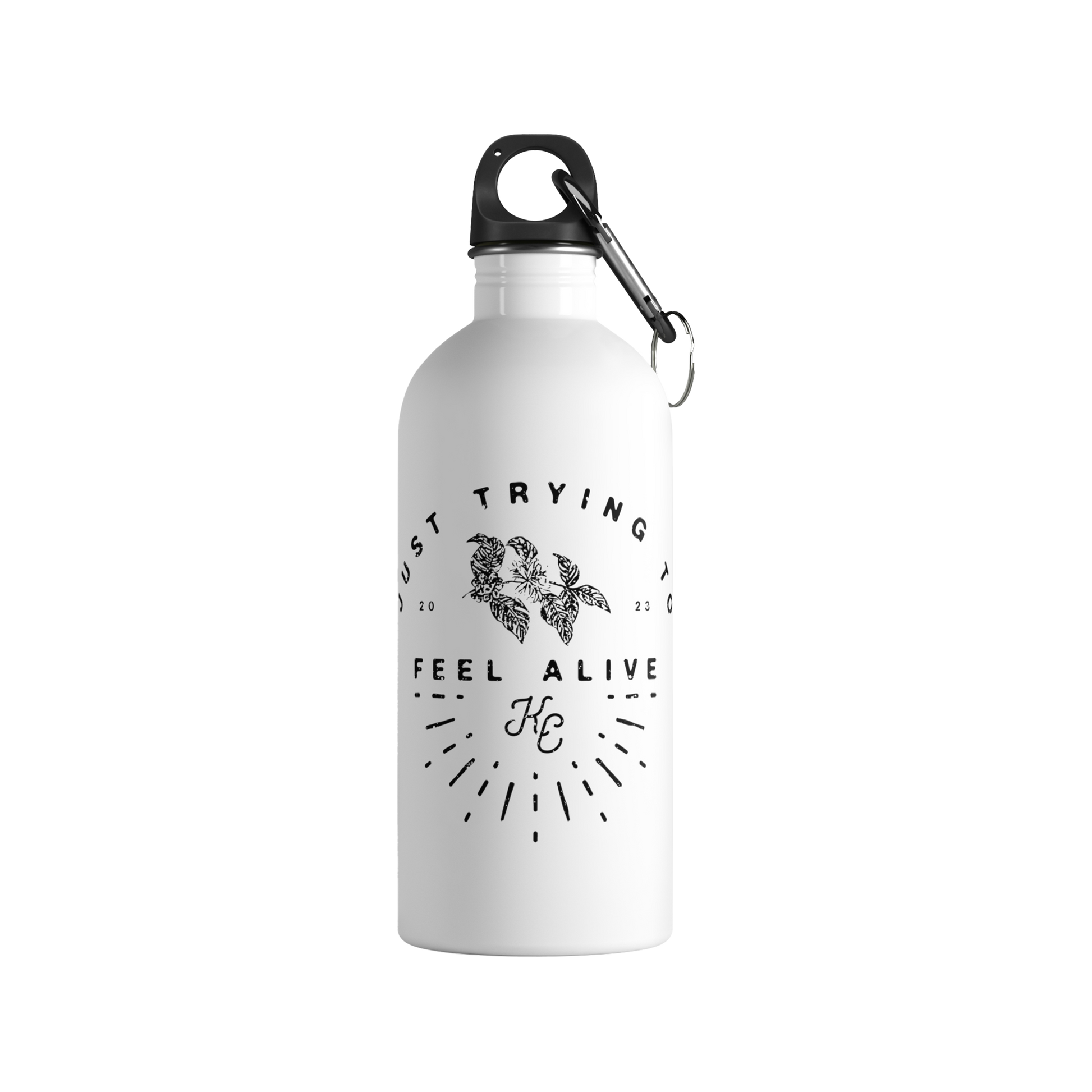 NEC Logo Stainless Steel Water Bottle — New England Conservatory Store